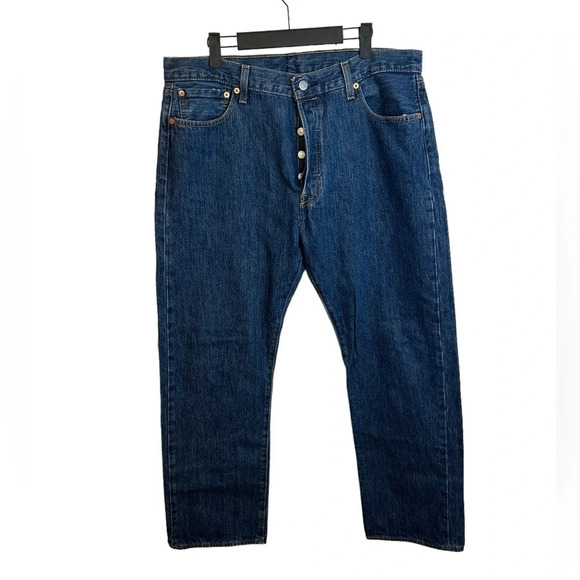 Levi’s Men’s 501 Straight Leg Jeans - Picture 1 of 4